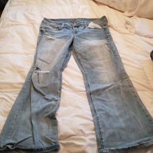 AE Favorite Boyfriend Jeans 14 Short